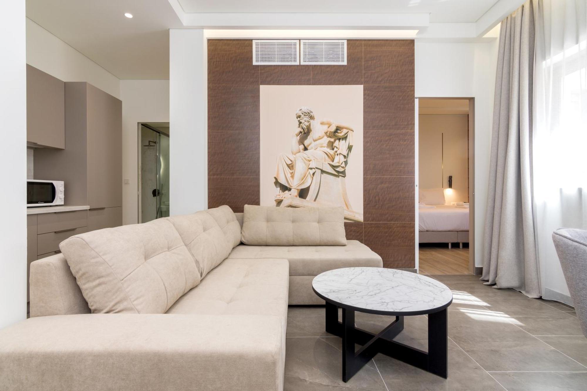 אתונה Socrates Fully Equipped Apartments With Unique Design מראה חיצוני תמונה